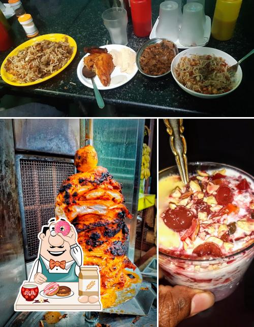 Hotel al-madina offers a variety of sweet dishes