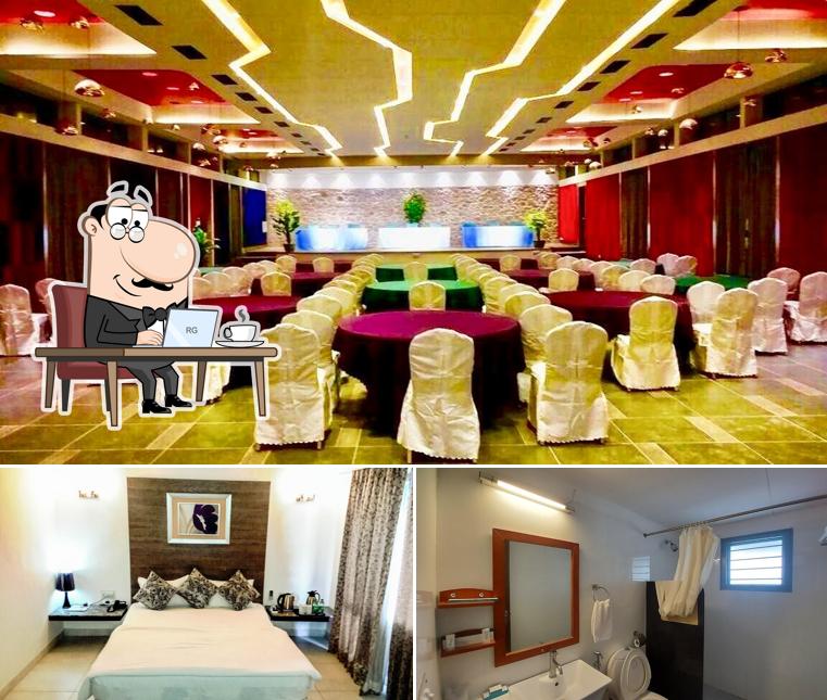 The interior of Hummingbird Resorts Mount Abu