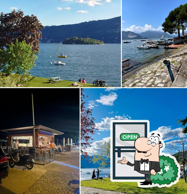 Puoi goderti l'aria fresca dal dehors di Ittico Fish Bar