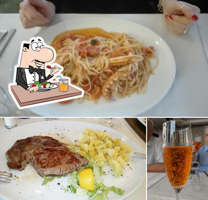 La foto di cibo e birra da Liman