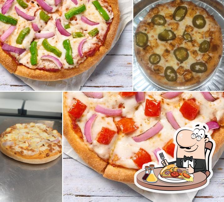 Pick pizza at PIZZA POINT