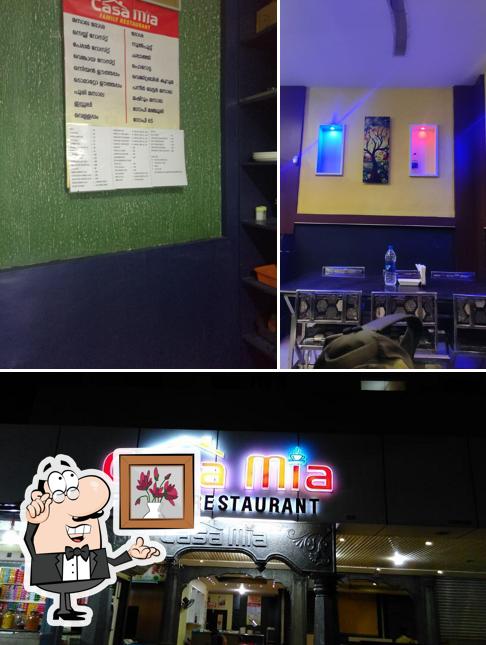 The interior of CASAMIA RESTAURANT