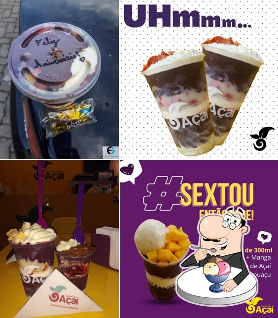 Não esqueça de pedir uma sobremesa no Central Do Açai Estância Velha