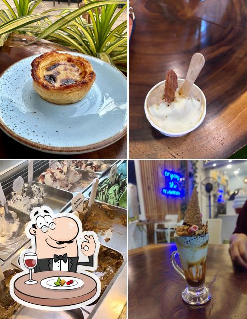 Food at Gelateria daCosta