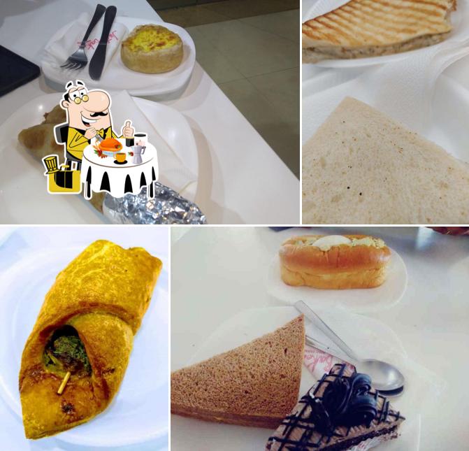 Food at Just Baked city centre