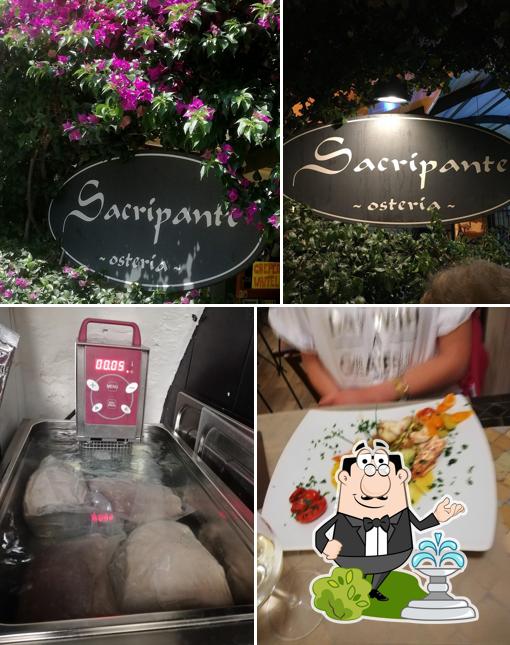 Gli esterni di Sacripante osteria