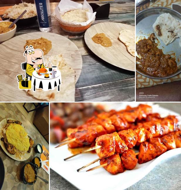 Food at Tandoori Hub