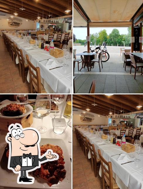 Gli interni di Trattoria Al Sile