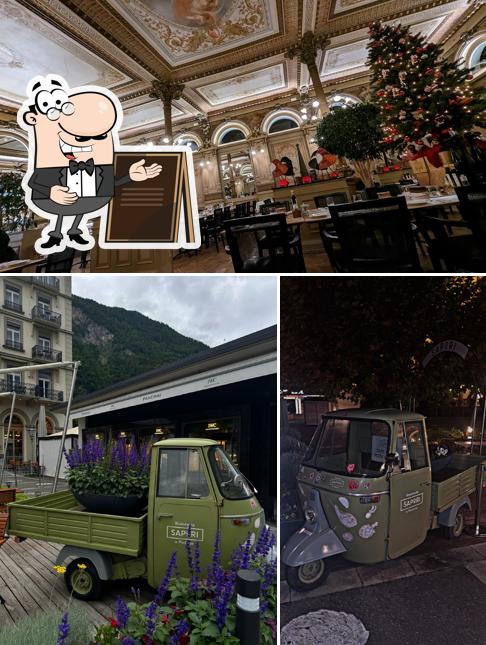 La foto di esterno e interni da Ristorante e Pizzeria Sapori