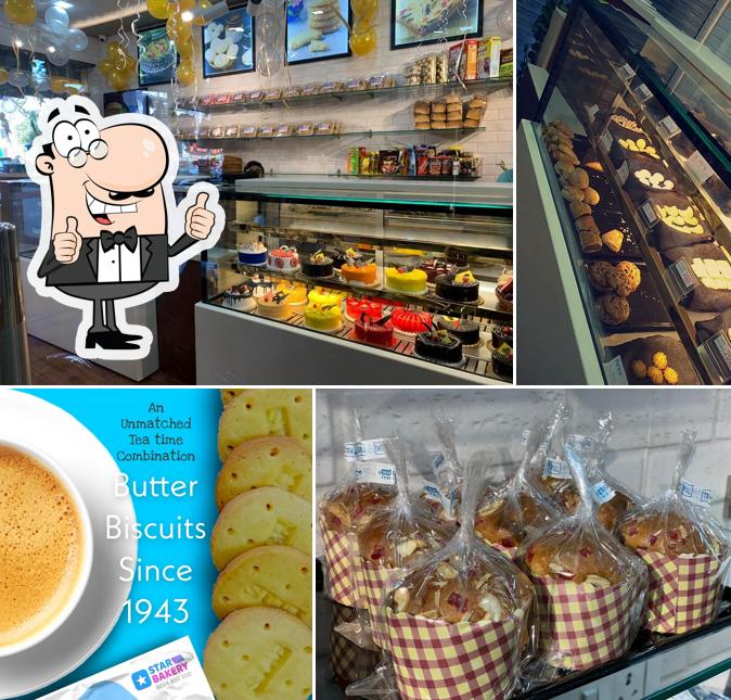 See this picture of Star Bakery