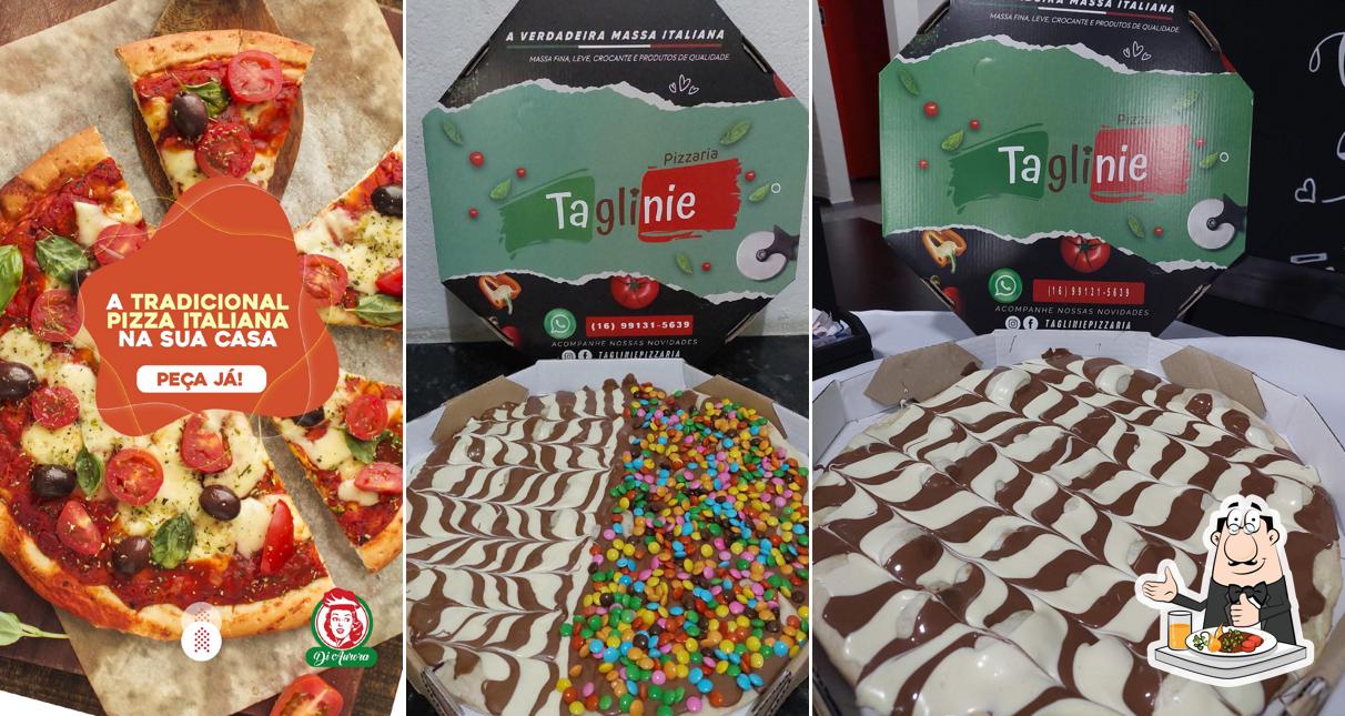 Platos en Taglinie Pizzaria