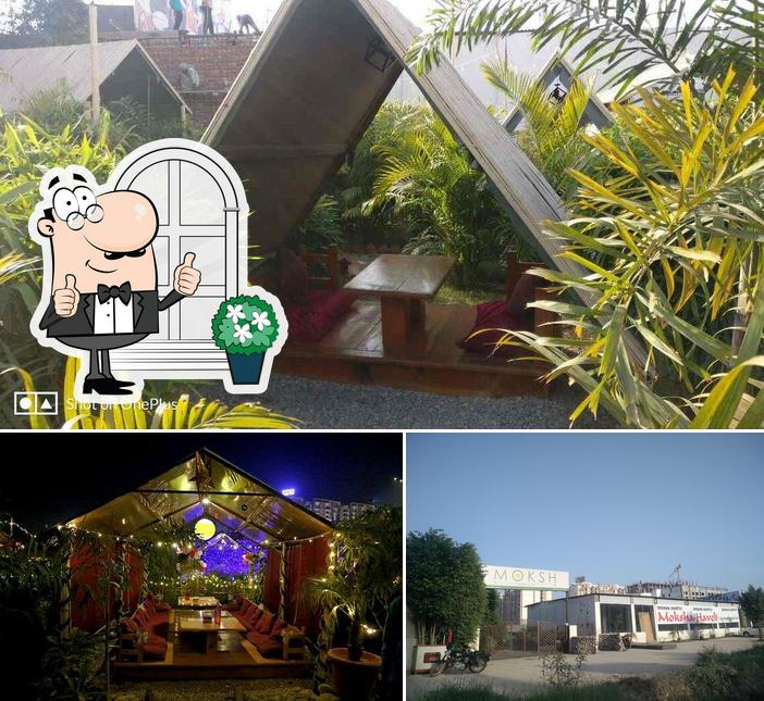 The exterior of Moksh