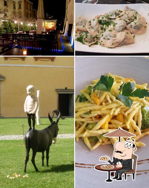 L'area esterna è una caratteristica importante di Restaurant Pizzeria Kutscherhof