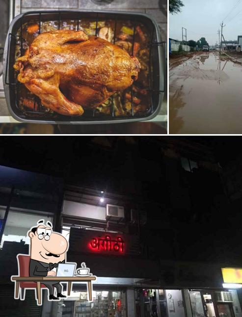 The interior of Ahura Restaurants Pvt.Ltd. (Mirch Masala/ Tomato's/ Angithi)