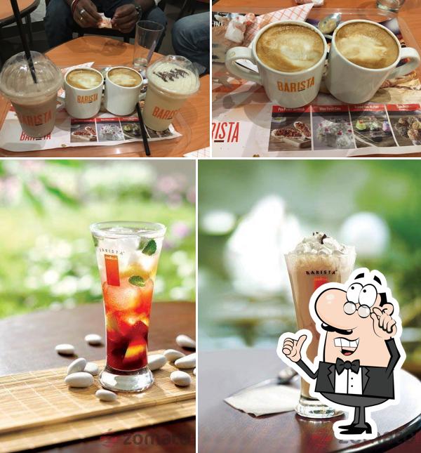 The interior of Barista