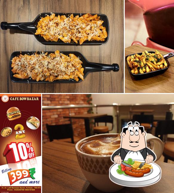 Creme brulee at CAFE BOWBAZAR