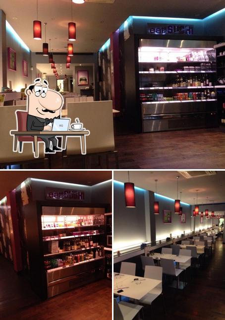 Jetez un coup d’oeil à l’image affichant la intérieur et boisson concernant Eat Sushi Rennes