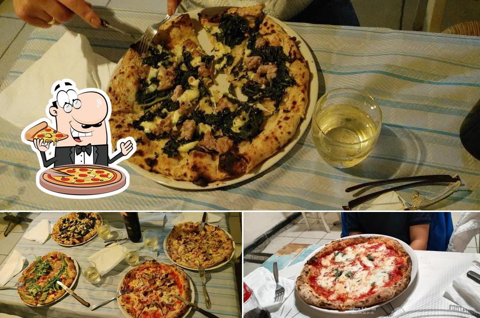 A Il Borgo, puoi provare una bella pizza