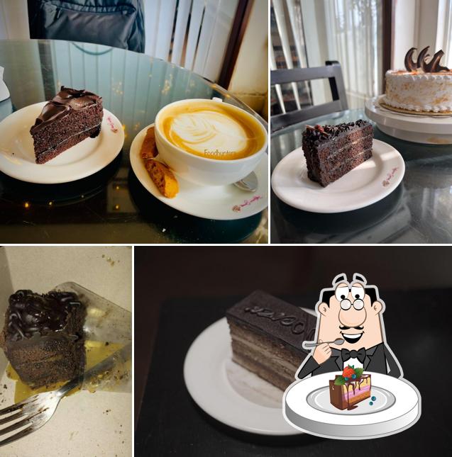 Chocolate cake at Patisserie Operaa