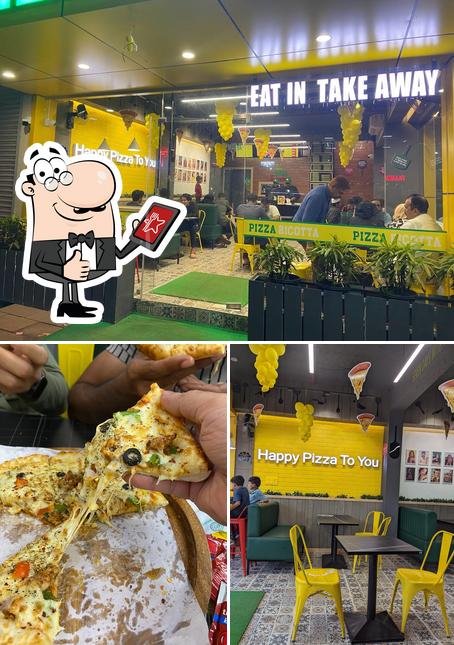 See the photo of Pizza Ricotta Kasaragod