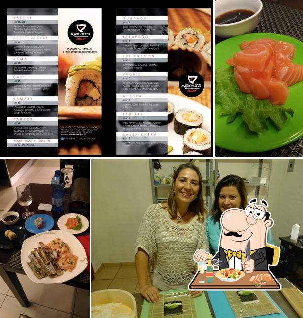 Platti al Ristorante Arigato Wok Sushi