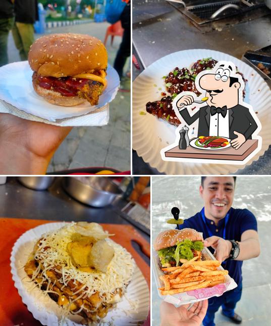 Food at Burger Bros Foodtruck Food at Burger Bros Foodtruck