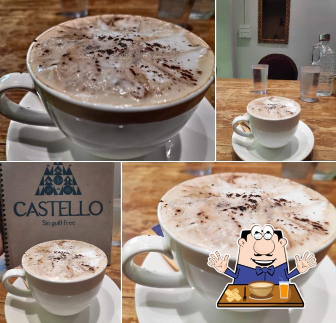 Clam chowder at Castello Cafe Sin Guilt Free