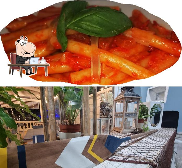 Gli interni di La Bussola Bistrot