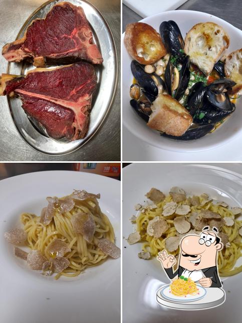 Spaghetti alla carbonara al La Piemontesina