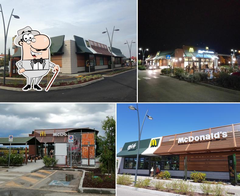 Guarda gli esterni di McDonald's Cecina