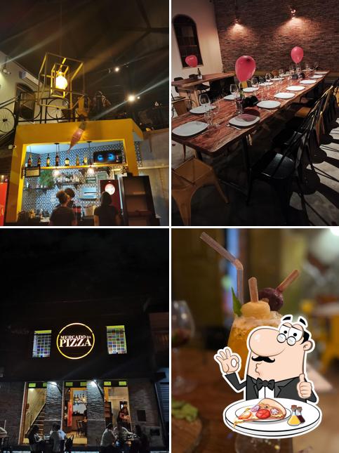 Consiga pizza no Mercado da Pizza