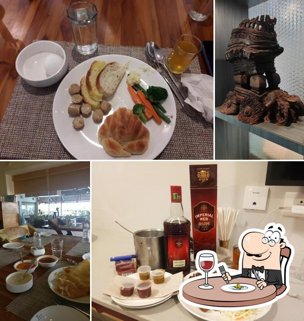 Food at Palm Beach Hotel