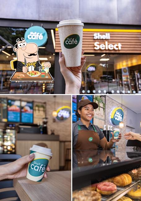 Sorvete em Shell Café