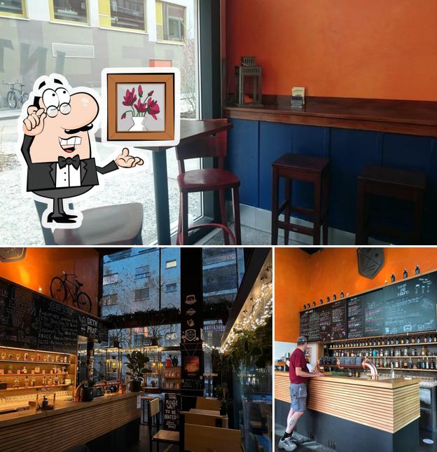 Gli interni di The International Beer Bar