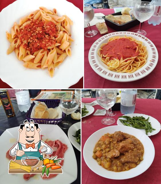 Spaghetti alla bolognese al Trattoria Cravette