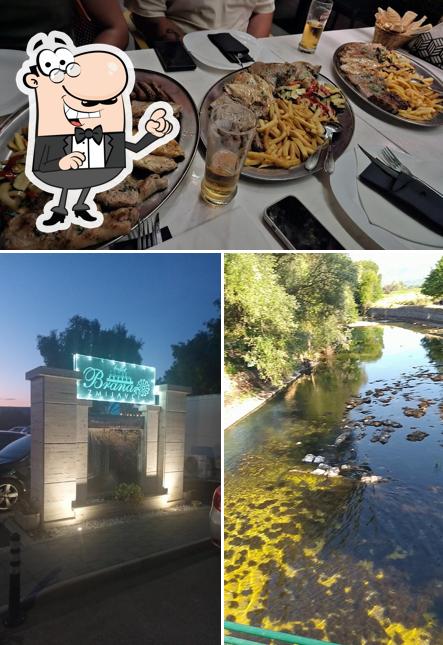 La foto della esterno e cibo di Bufet BRANA