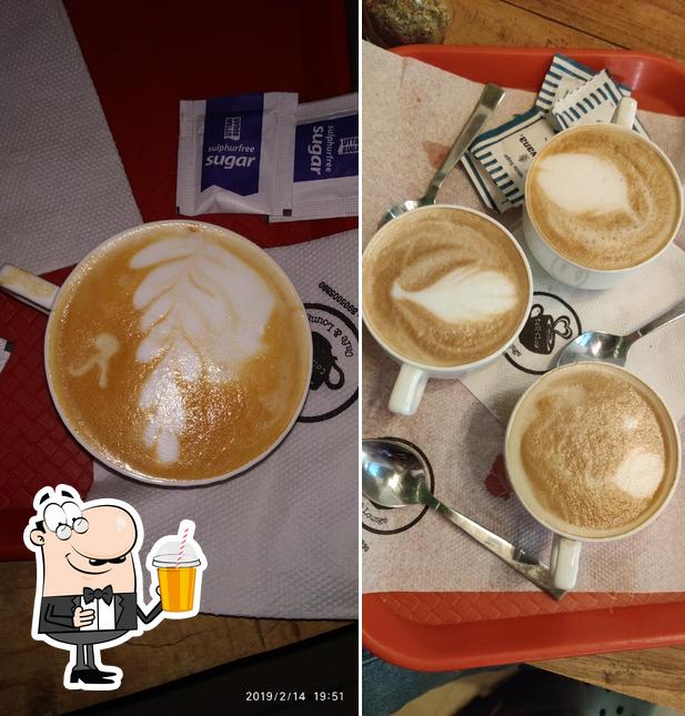 Enjoy a drink at Coffchaa