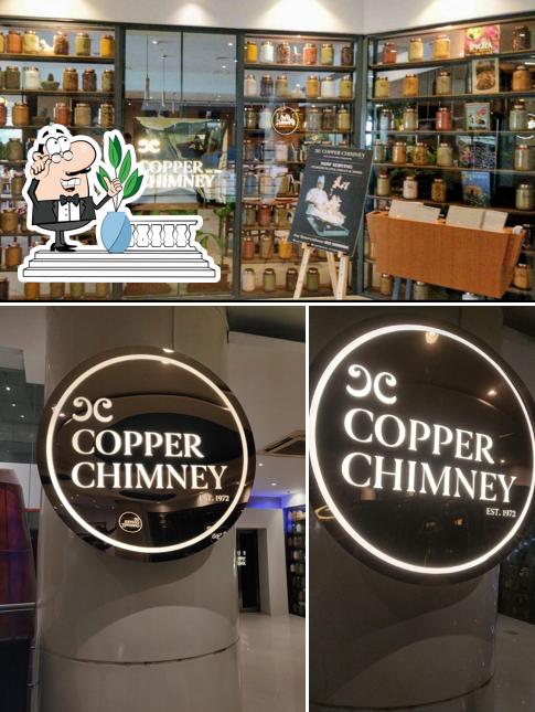 The exterior of Copper Chimney