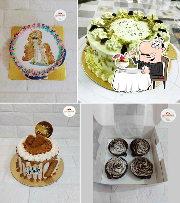 Order one of the sweet dishes