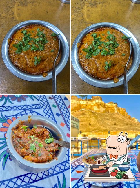 Chicken curry at Golden Delight Restaurant & Cafe