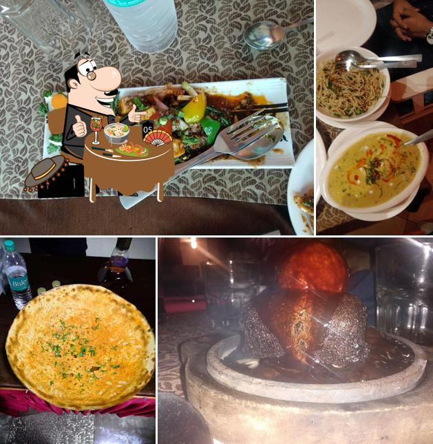 Food at Hotel Blue Leaf