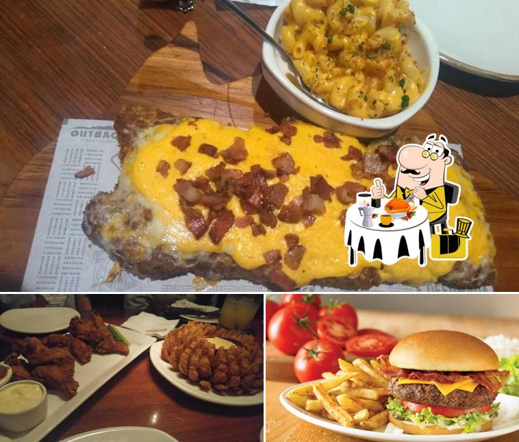 Comida em Outback Steakhouse