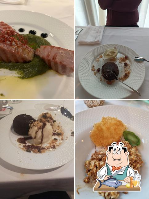 Salmone grigliato al Patria Heritage Restaurant