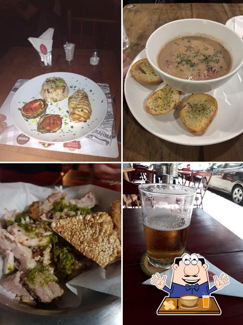 Sopa de moluscos em Vianna Bar