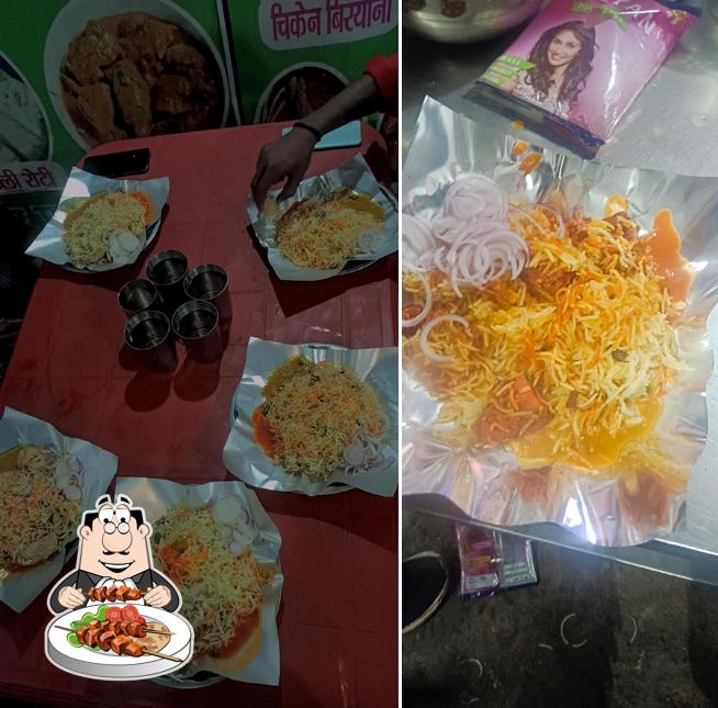 Food at Danish Muradabadi chicken biryani corner