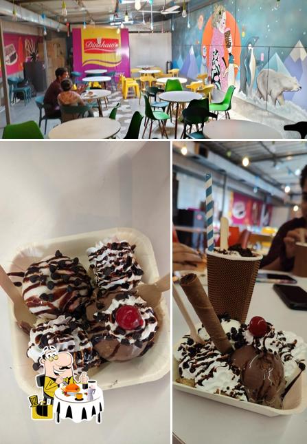 Check out the image showing food and interior at Dinshaw's Zero Degree