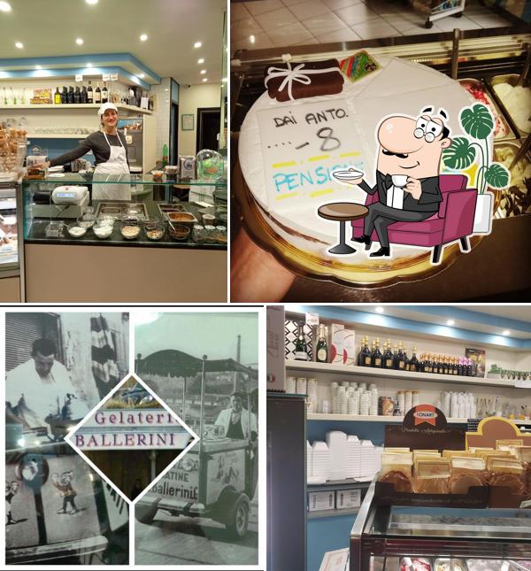 Gli interni di Gelateria Ballerini