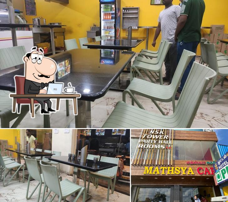 Check out how Mathsya Cafe looks inside