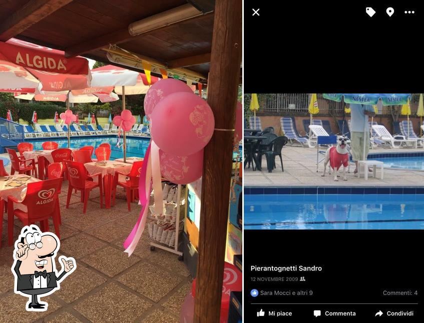 Gli interni di Pagina Piscina Poggio del Principe