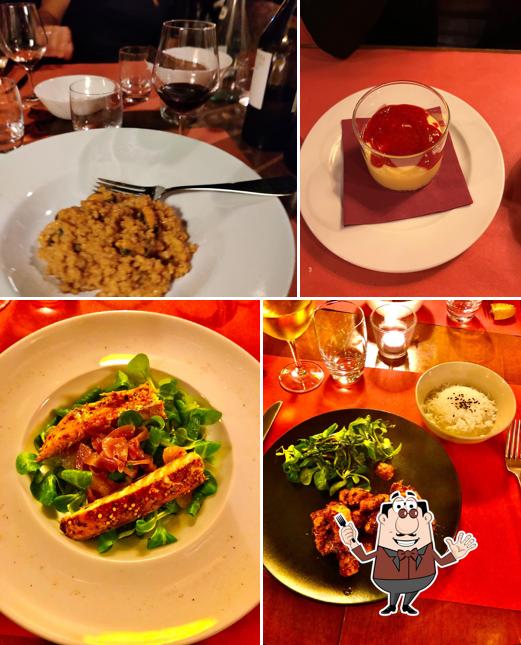 Platti al Ristorante Casa Monica